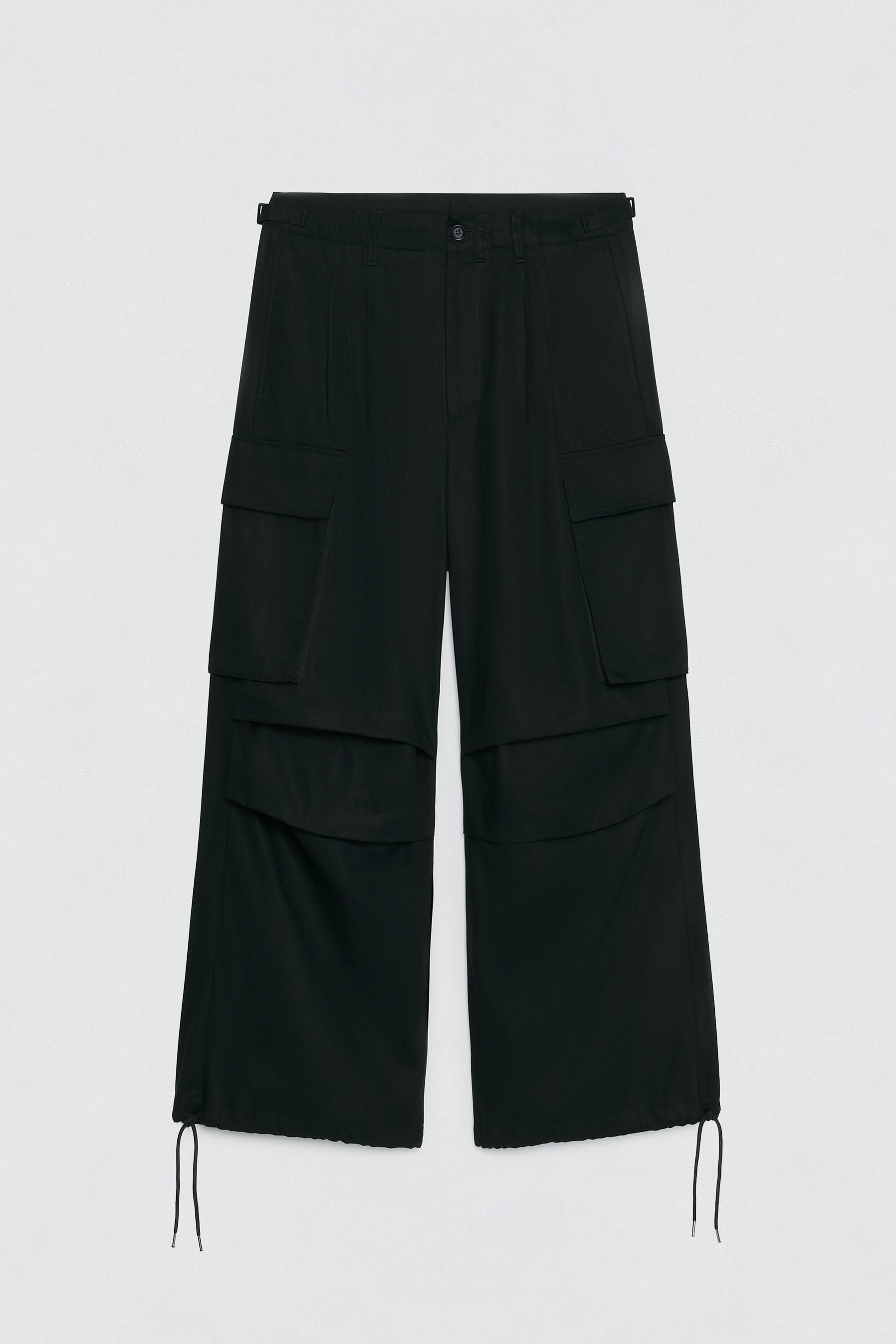 Relaxed Cargo Suit Pants