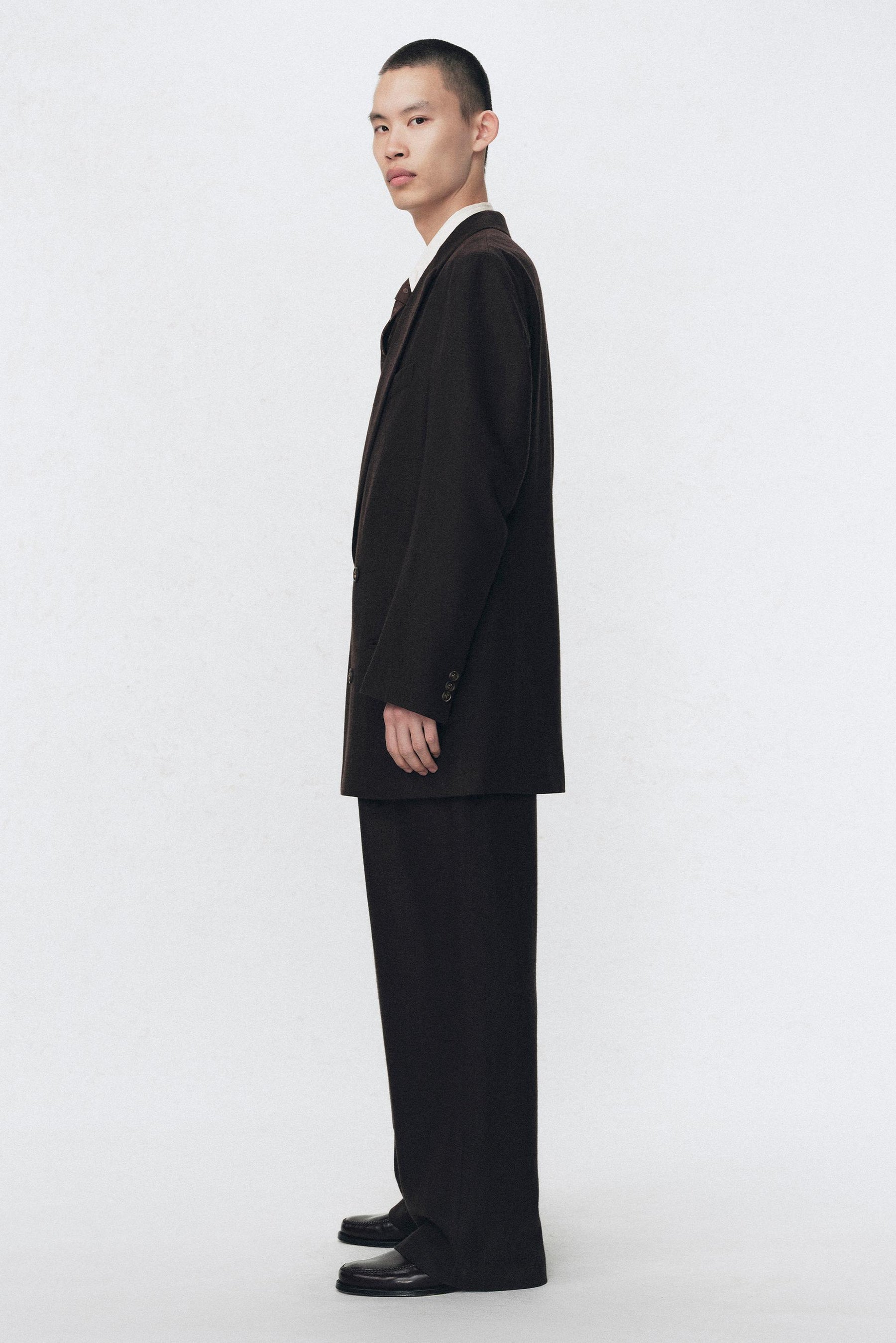 FLANNEL TAILCOAT BLAZER SOSHIOTSUKI X - Image 3