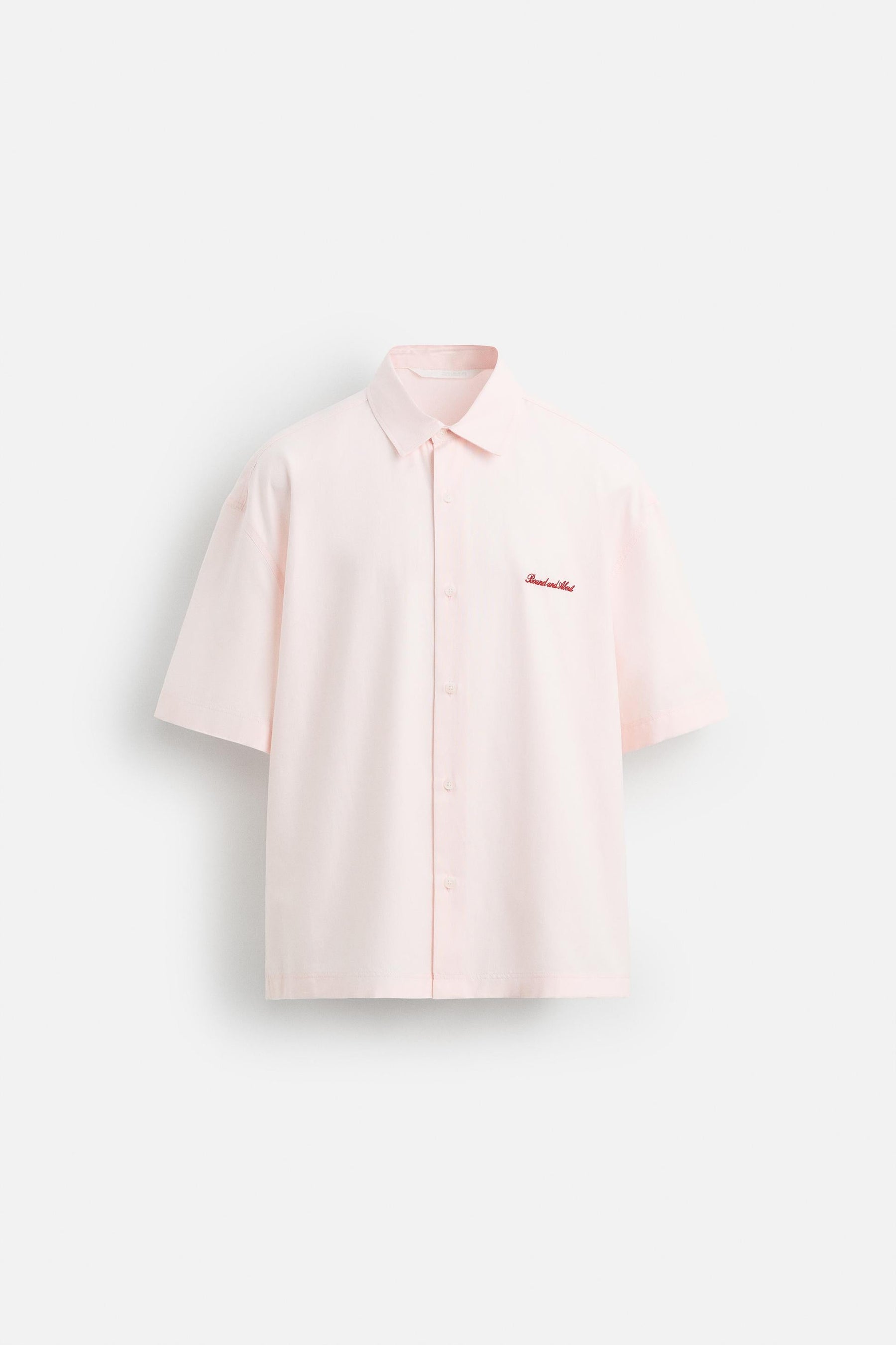 CONTRAST EMBROIDERY SHIRT - Image 7