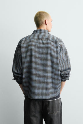 EMBROIDERED CHECK SHIRT - Image 3