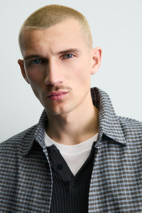 EMBROIDERED CHECK SHIRT - Image 5