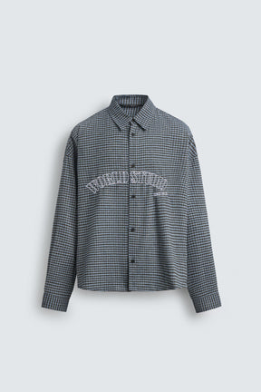 EMBROIDERED CHECK SHIRT - Image 7
