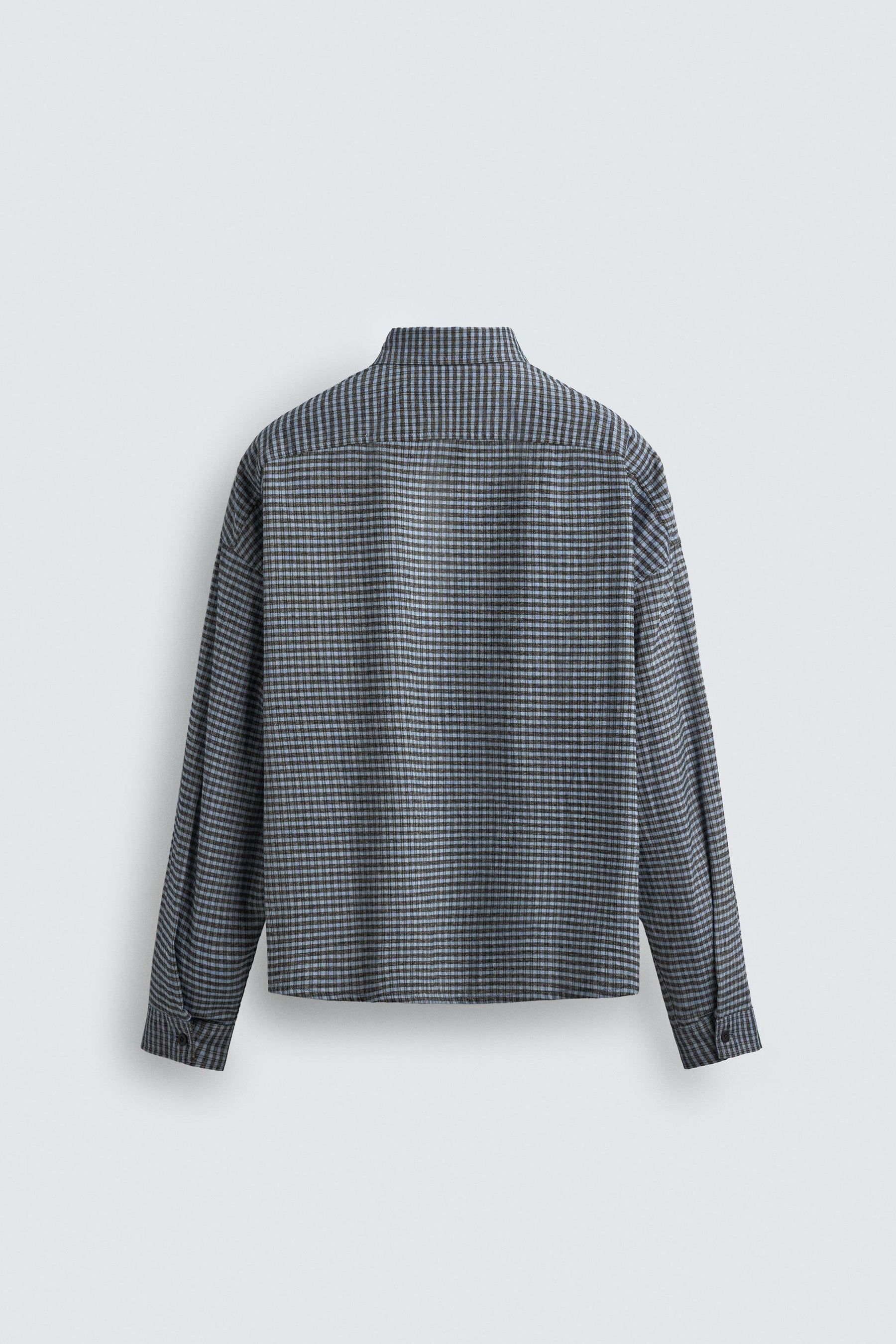 EMBROIDERED CHECK SHIRT - Image 8