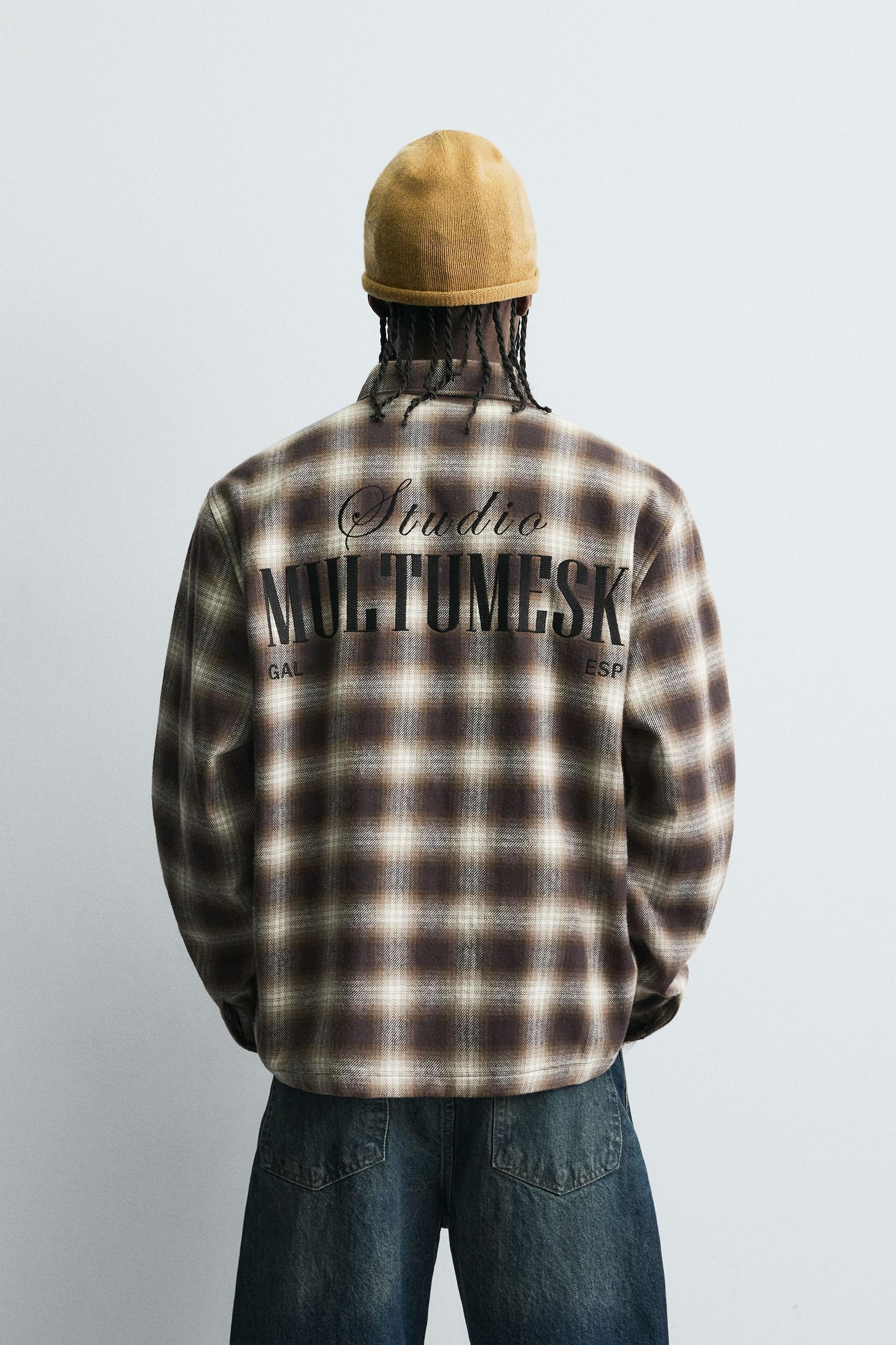 EMBROIDERED CHECK SHIRT - Image 3