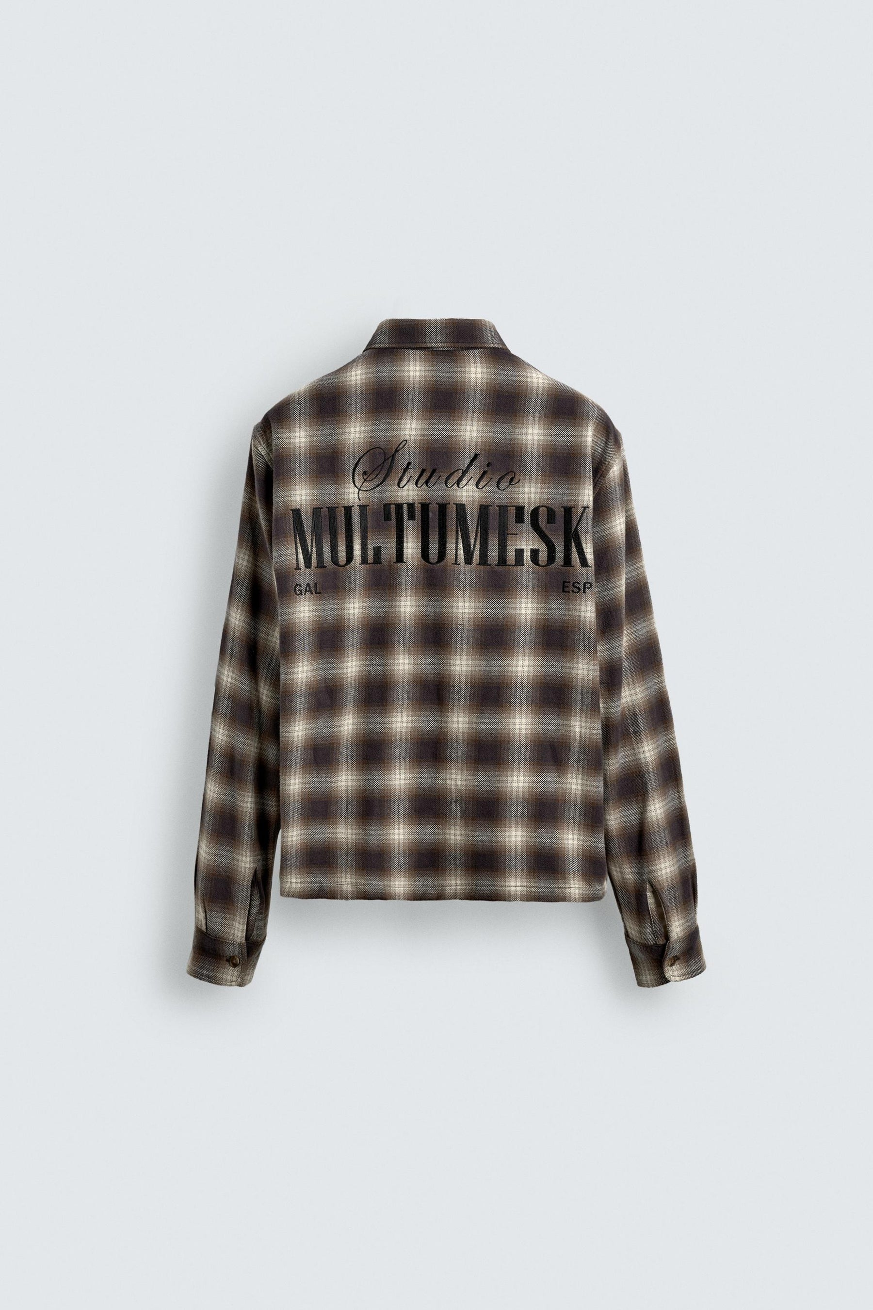 EMBROIDERED CHECK SHIRT - Image 8