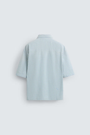 RELAXED FIT CHECK SHIRT - Image 8