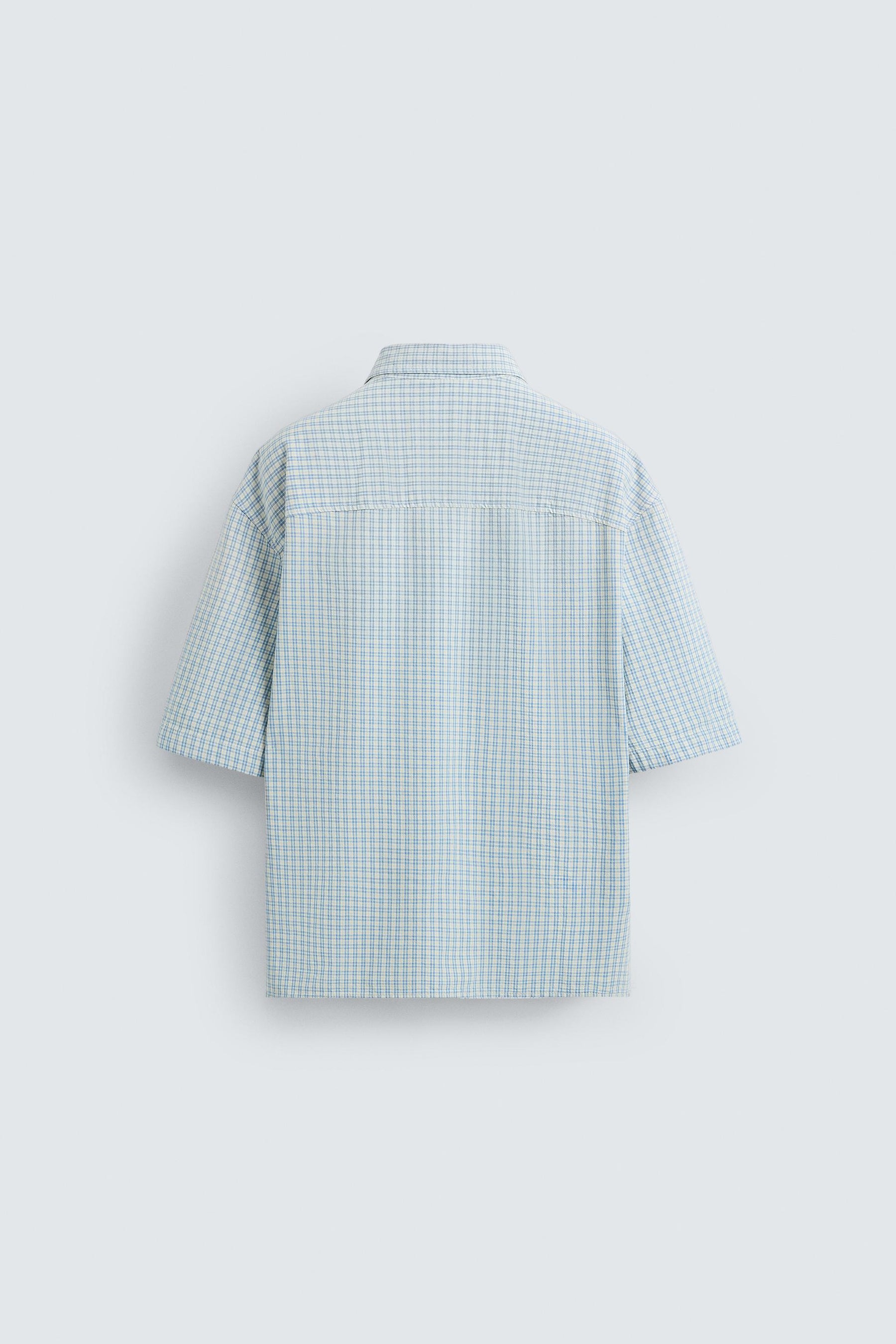 RELAXED FIT CHECK SHIRT - Image 8