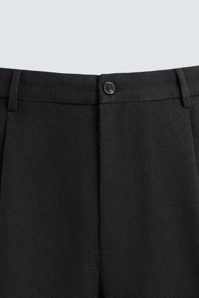 RELAXED FIT PLEATED TROUSERS - Image 7