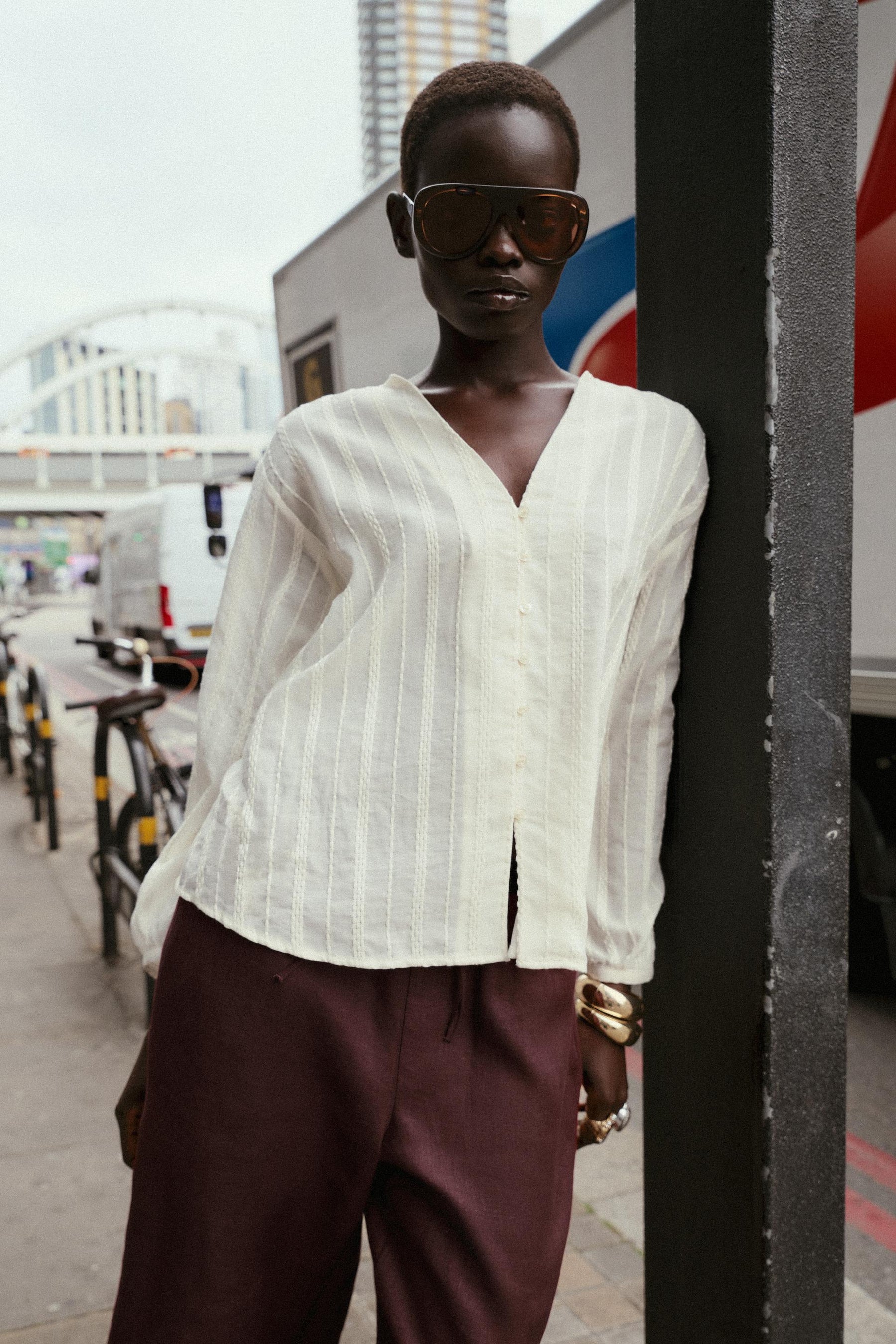 Striped Blouse