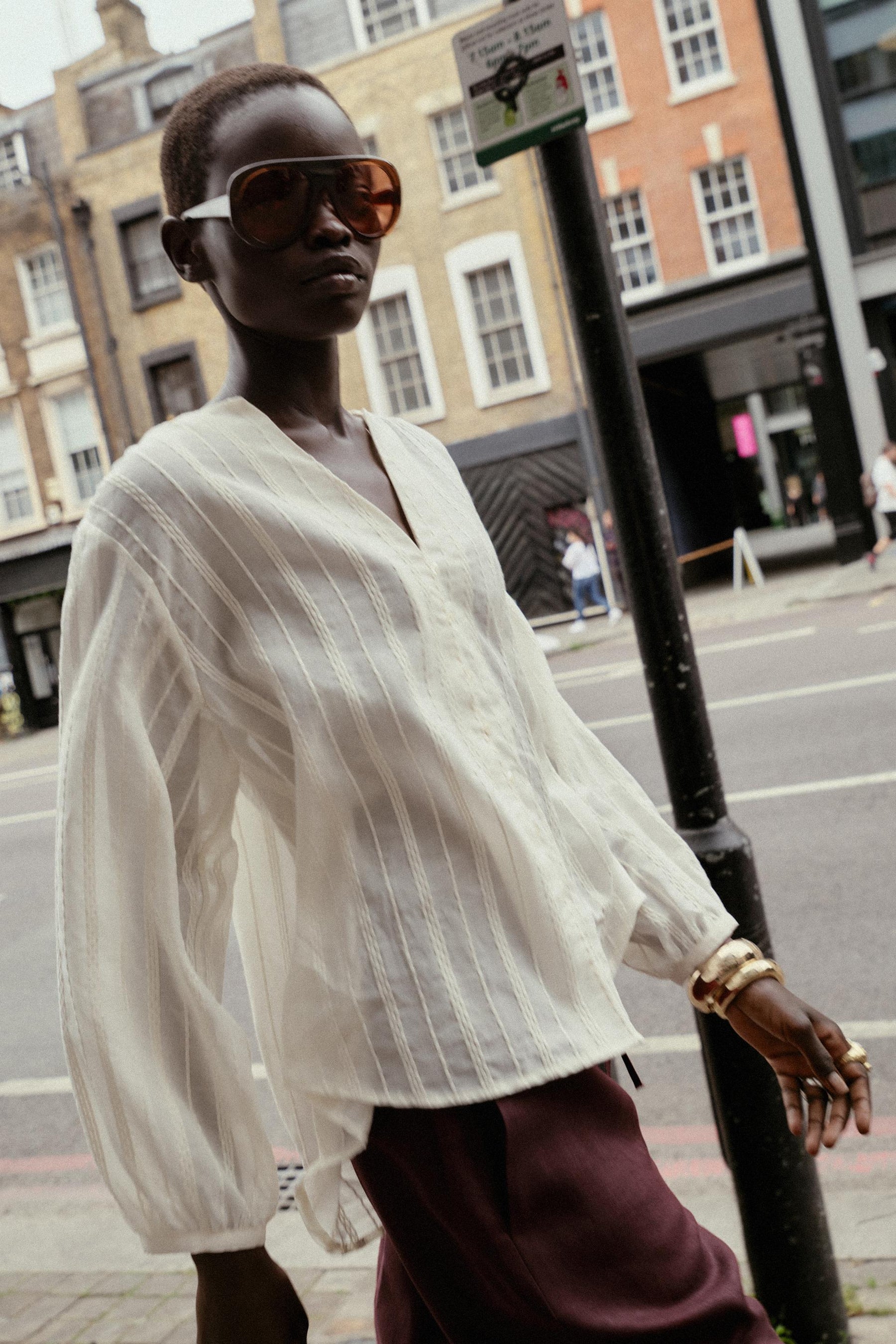 Striped Blouse