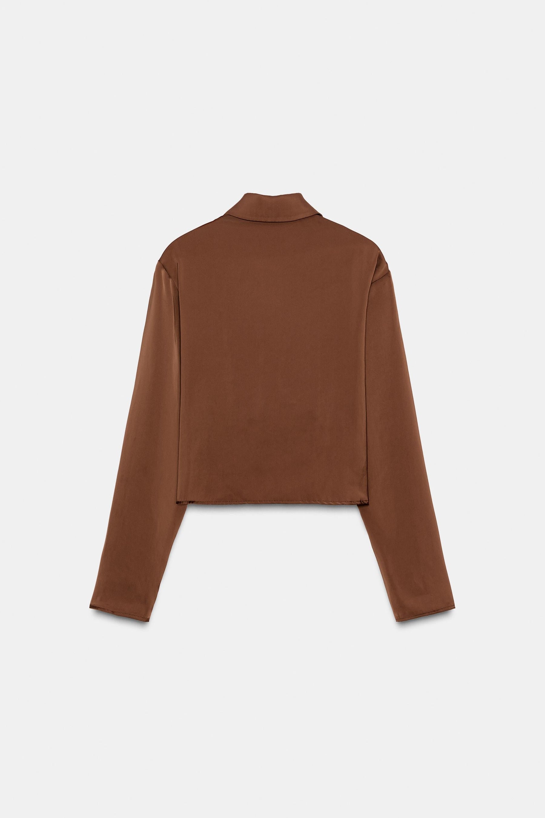 Satin Flowing Shirt