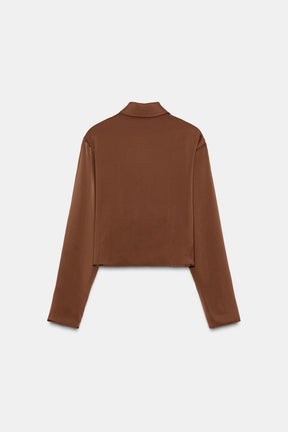 Satin Flowing Shirt