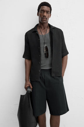 RELAXED FIT COTTON BERMUDA SHORTS - Image 5