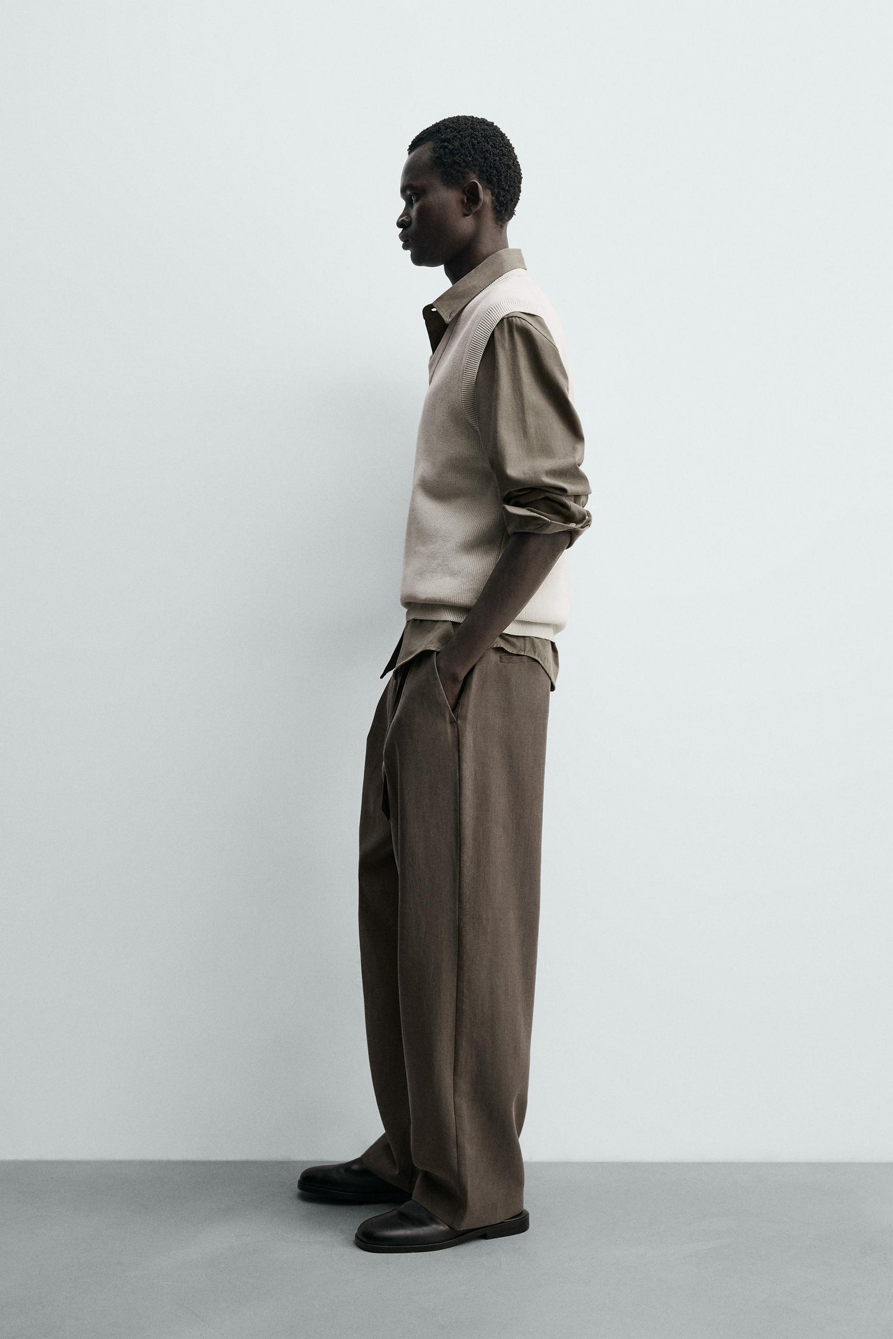 Belted Flowy Pants