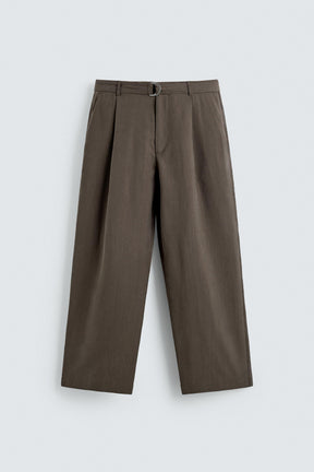 Belted Flowy Pants