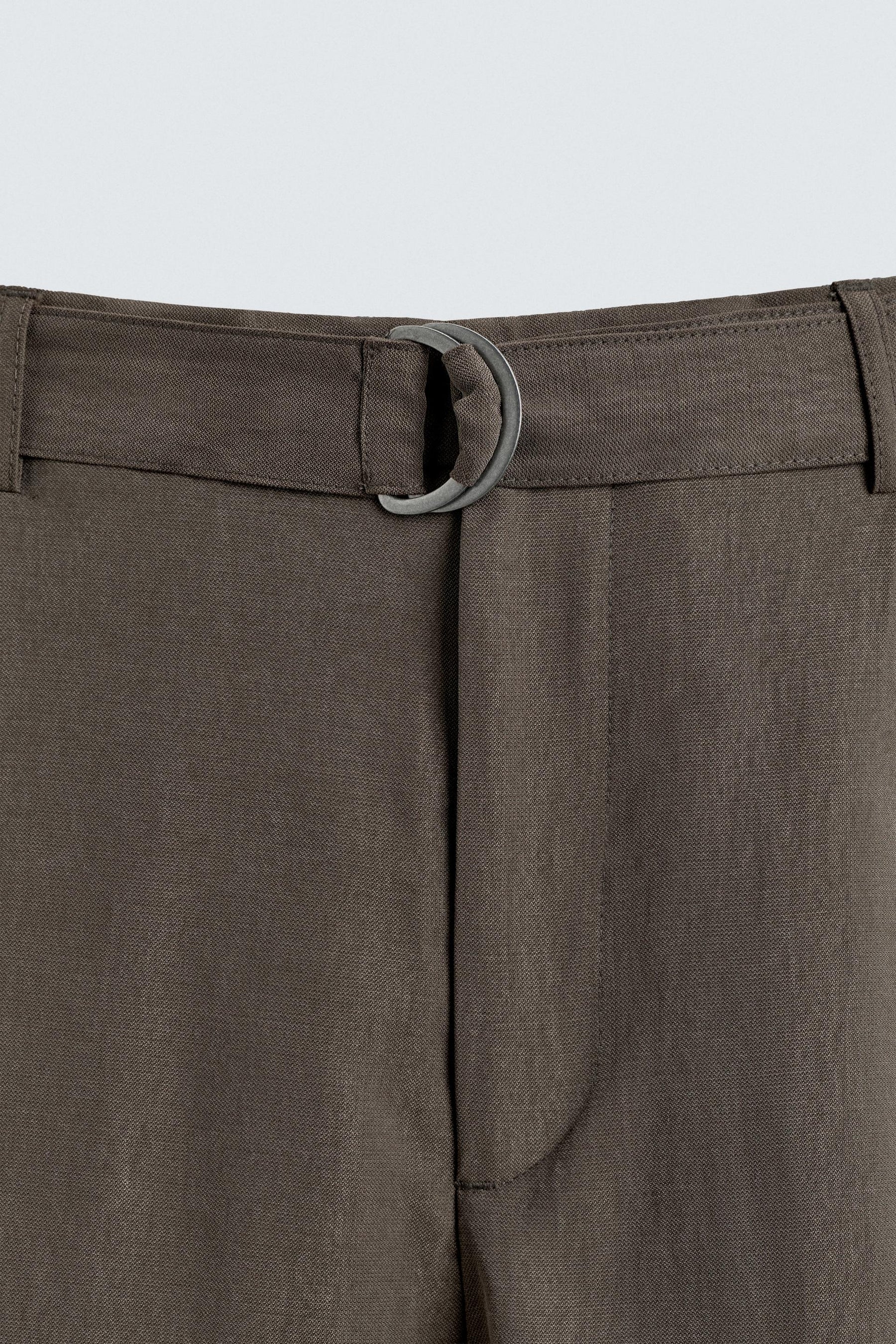 Belted Flowy Pants