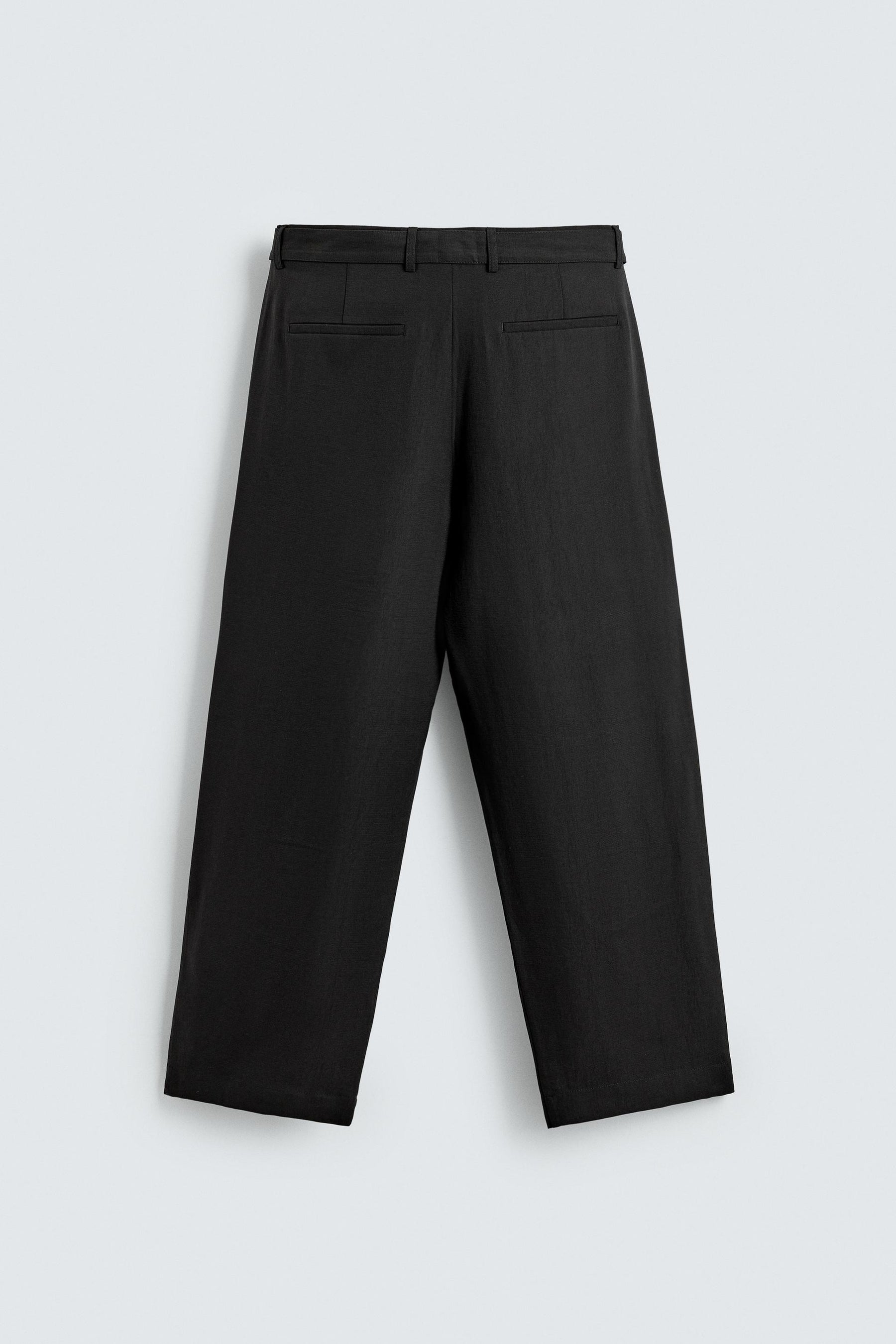 Belted Flowy Trousers