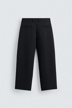 Pleated Relaxed-Fit Trousers