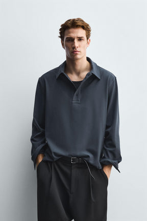 FLOWING POLO SHIRT - Image 2