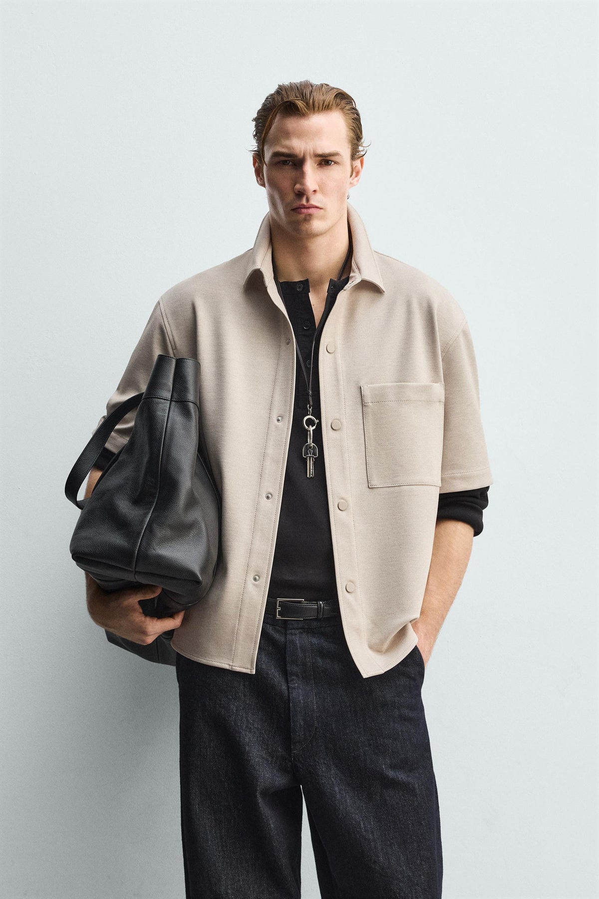 Knitterfreies Komfort-Overshirt