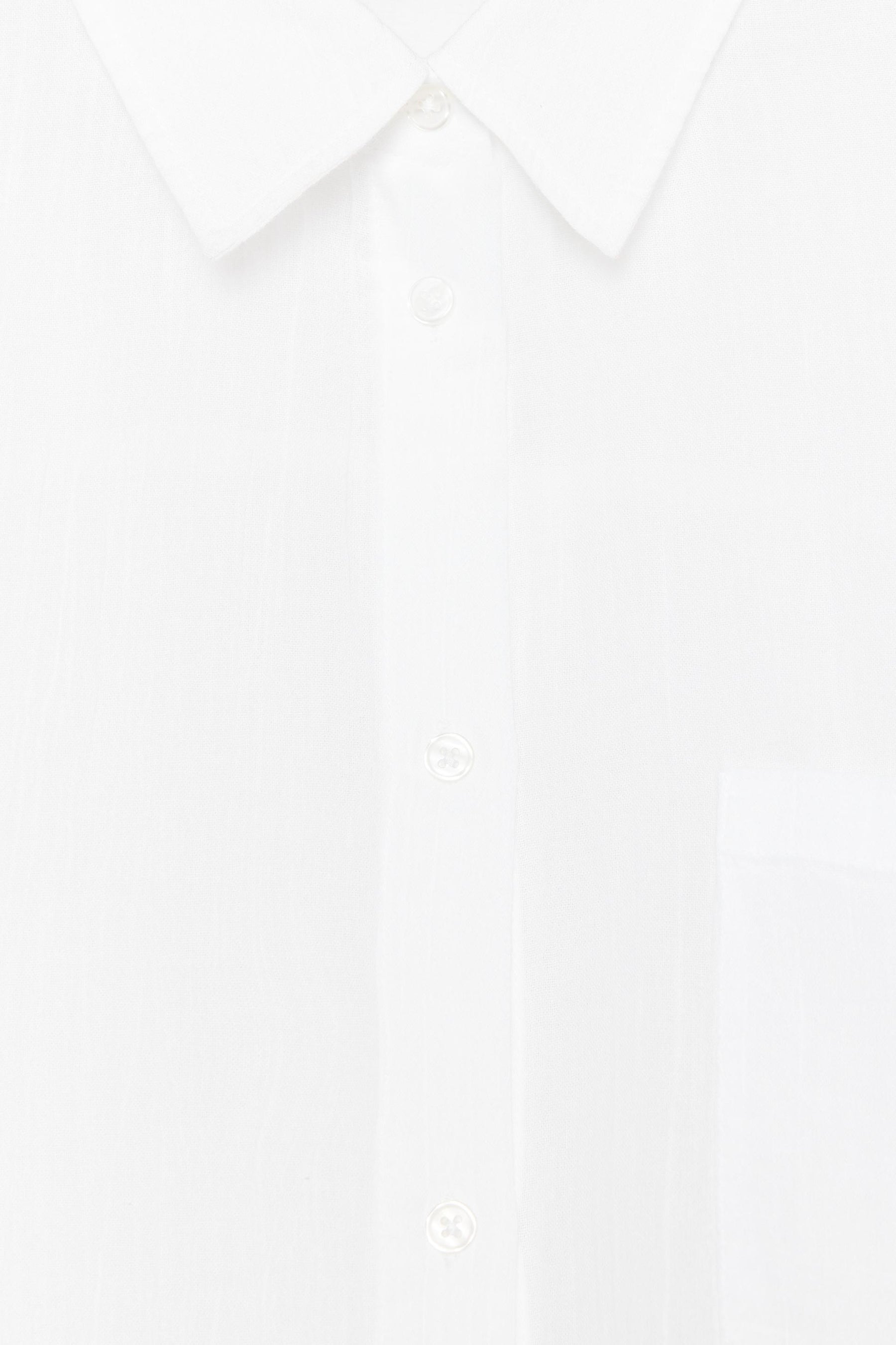 Oversized Gauze Shirt