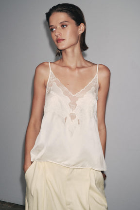 Spitzen-Camisole-Top