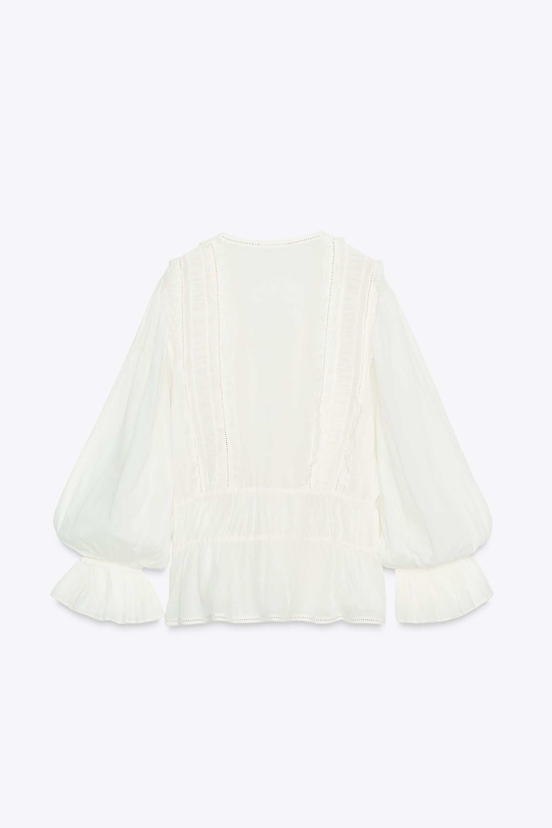 Romantic Ladder Stitch Shirt