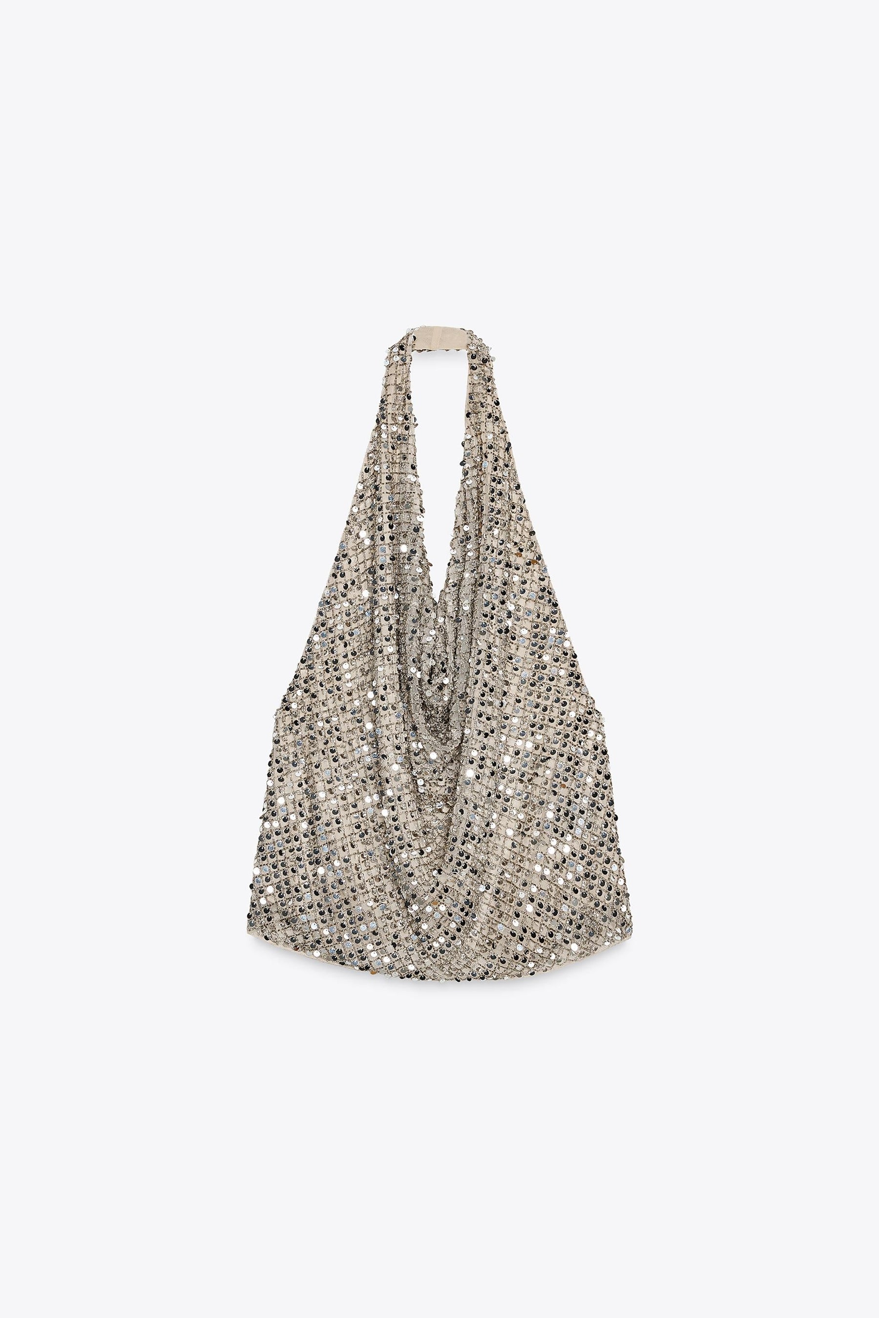 Sequin Halter Top