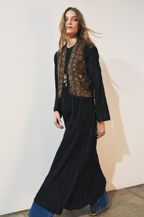 Beaded Embroidery Dress