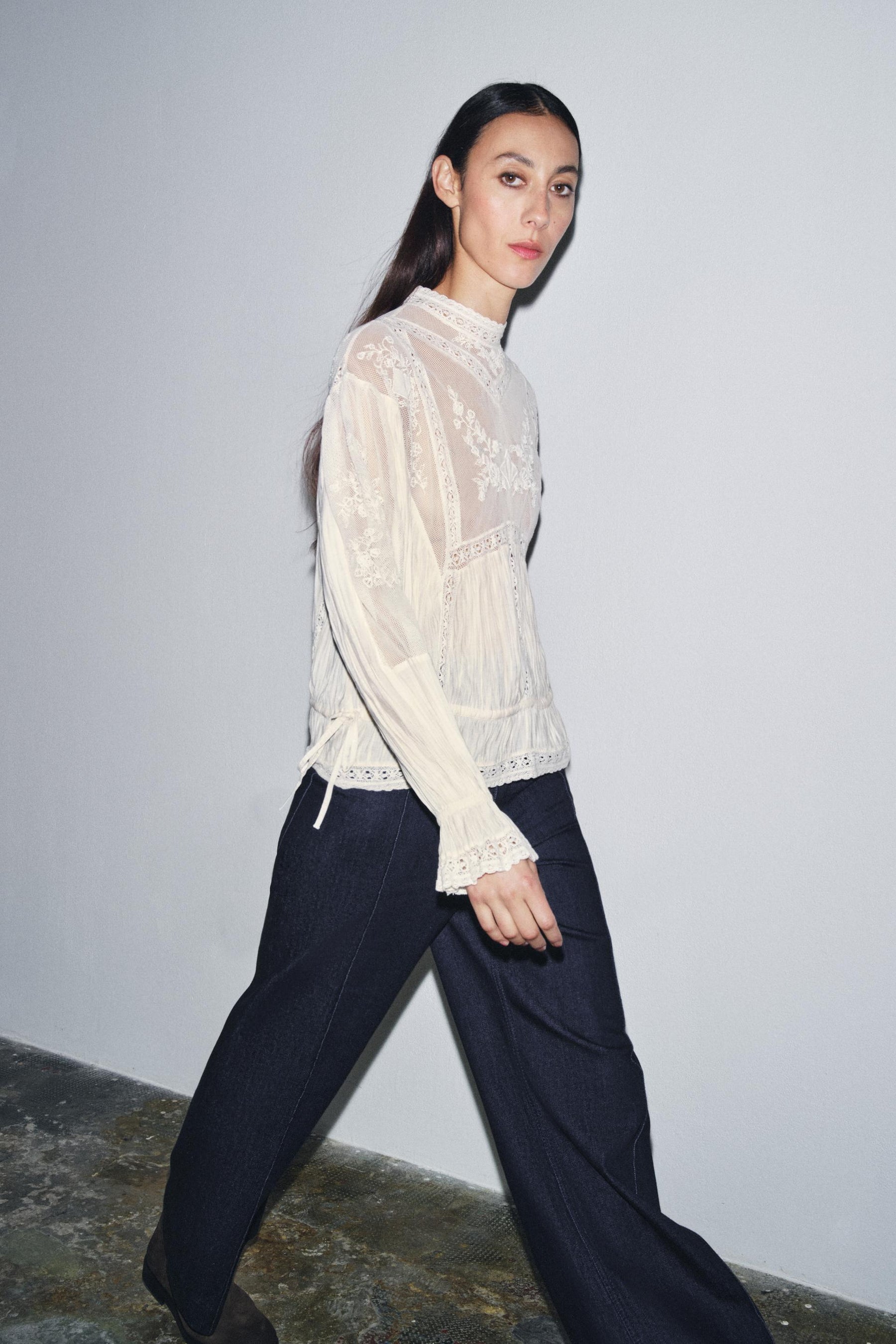 Embroidered Romantic Blouse