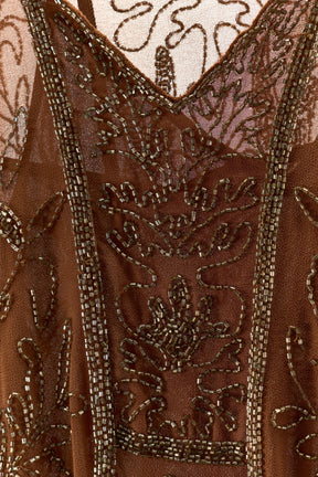 Beaded Georgette Dress