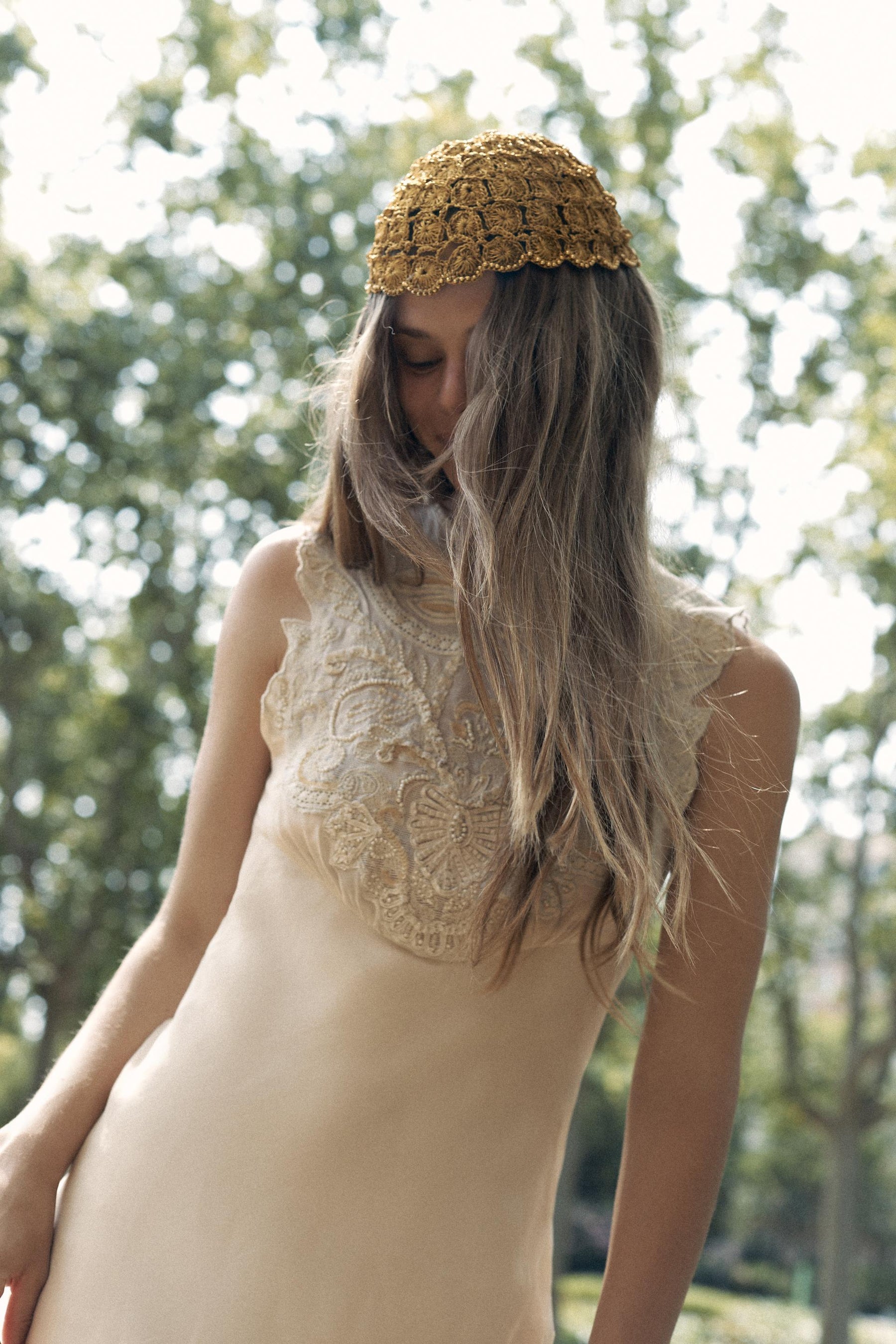Beaded Embroidered Dress