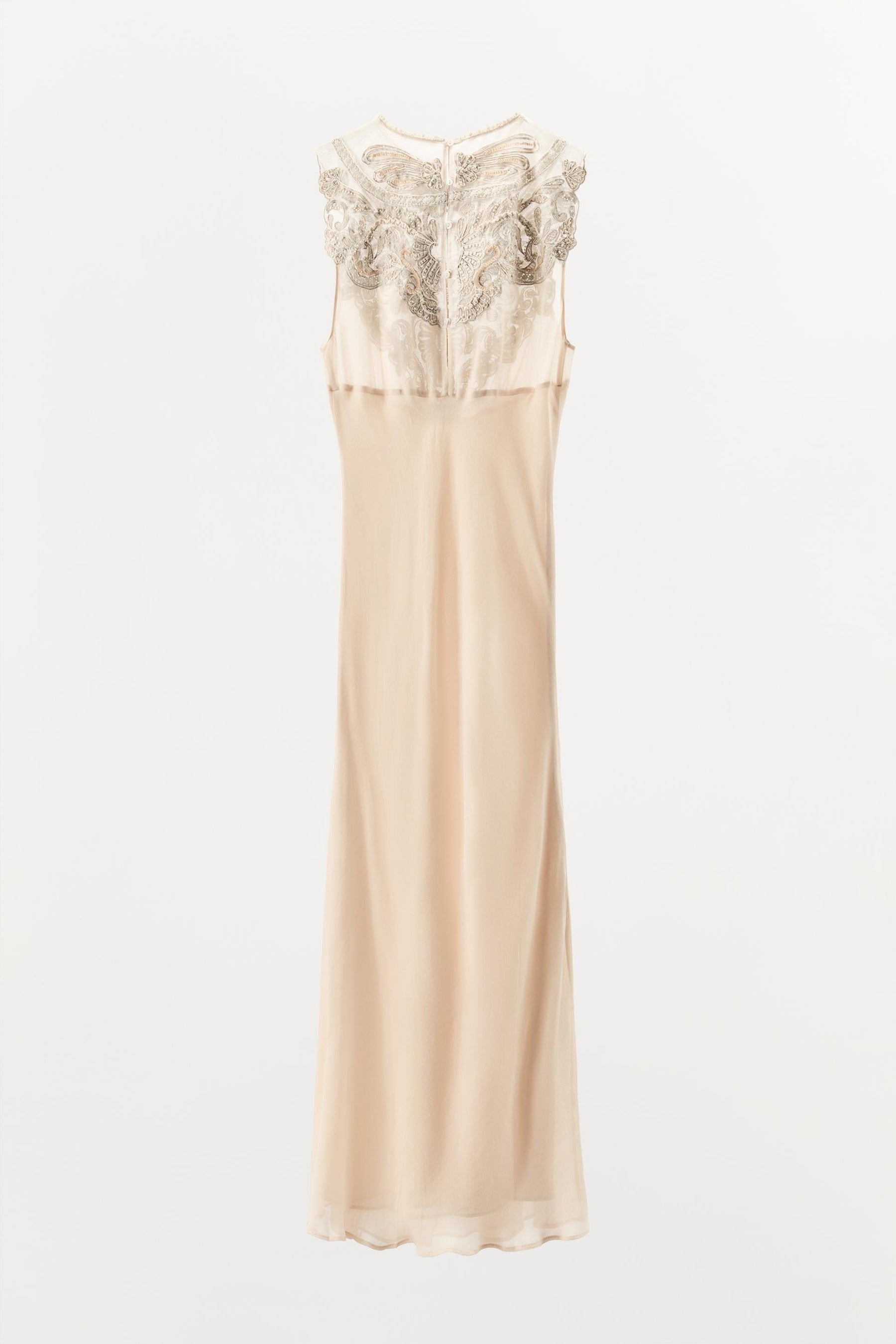 Beaded Embroidered Dress