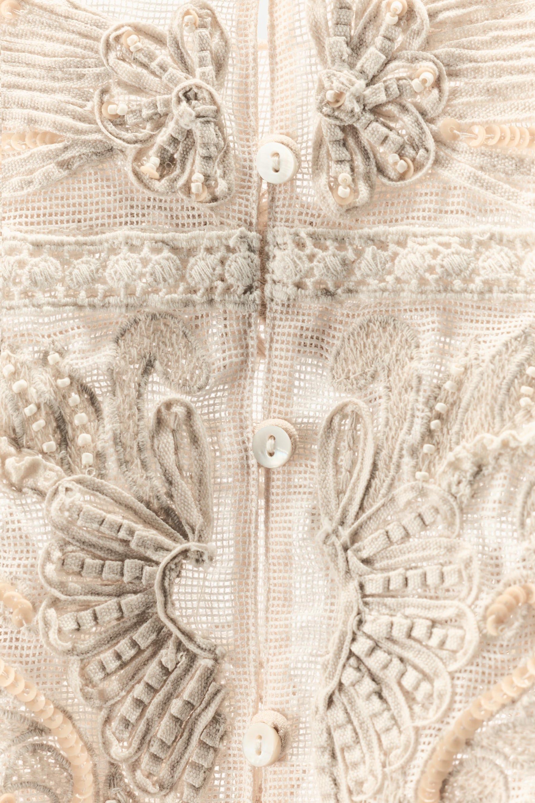 Beaded Embroidered Dress