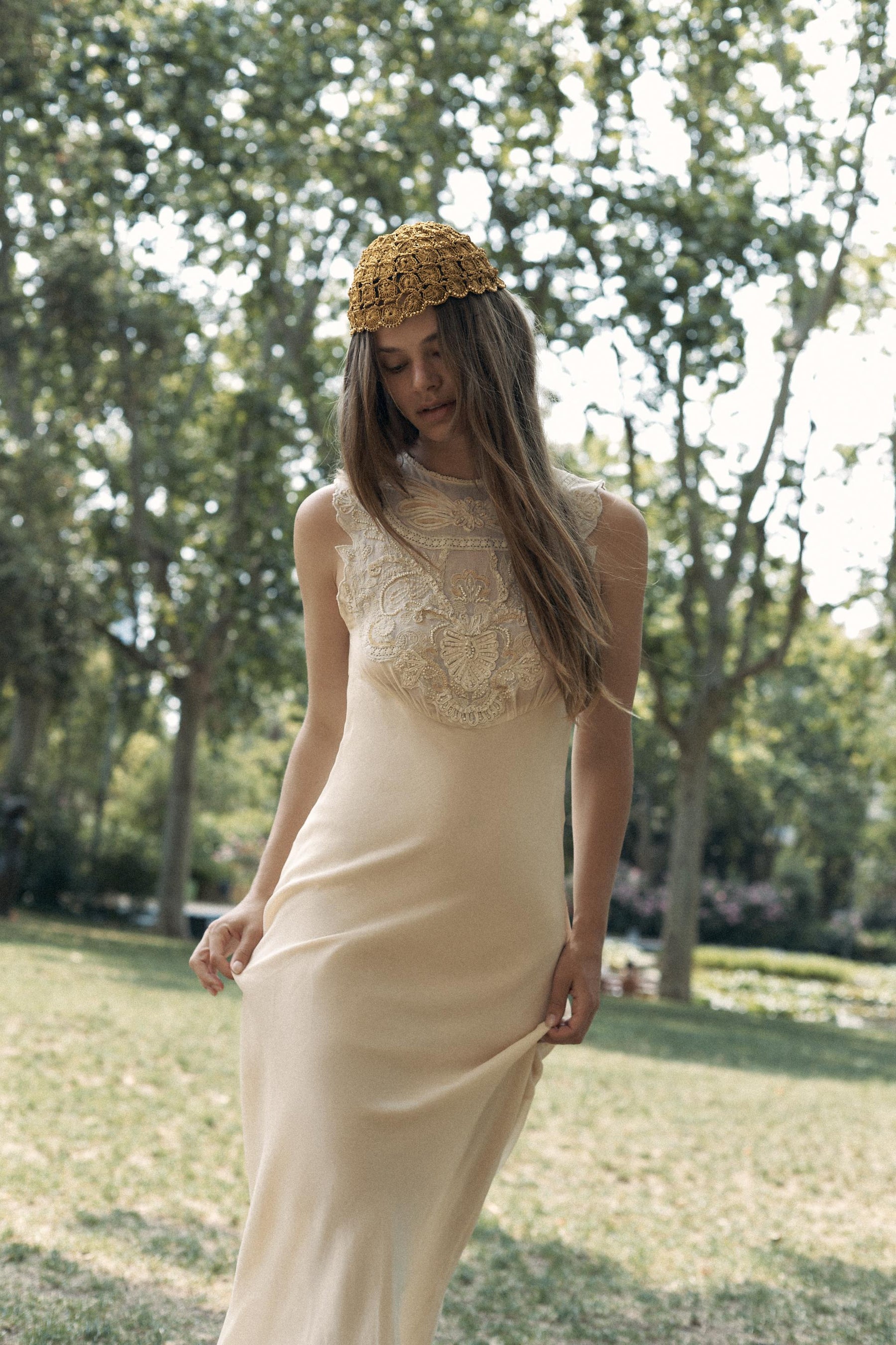 Beaded Embroidered Dress