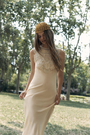 Beaded Embroidered Dress