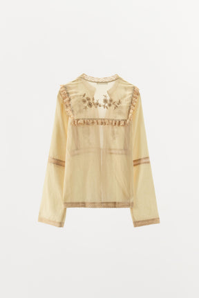Lace Embroidered Blouse