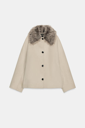 Wool Blend Jacket with