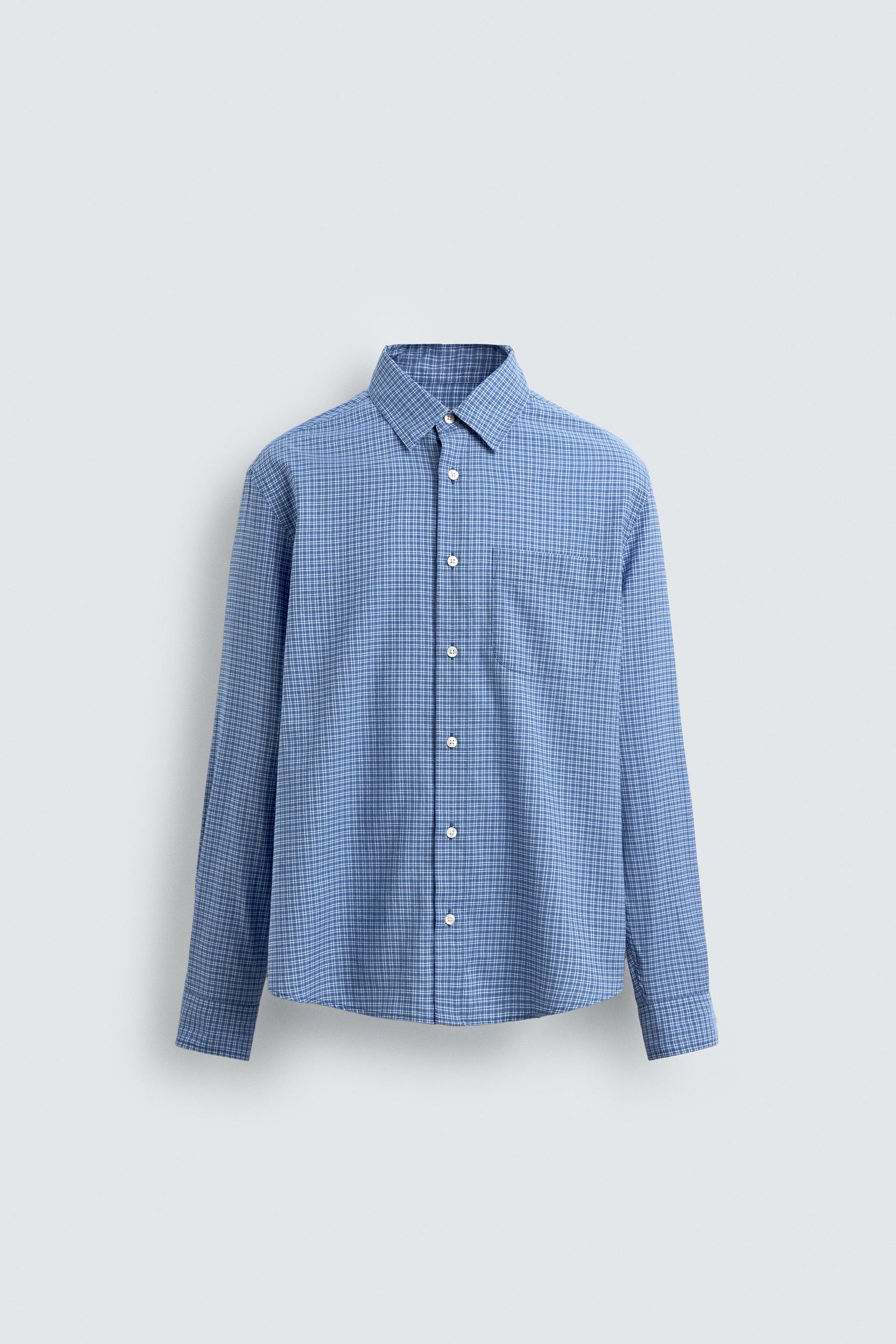 CHECK SHIRT WITH POCKET - Image 6