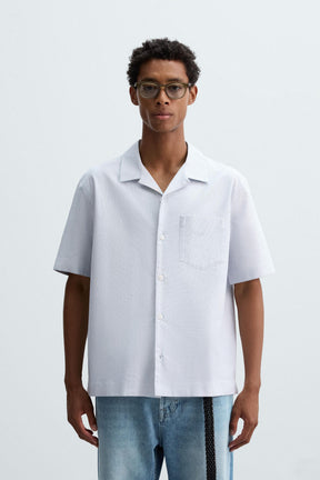 STRIPED OXFORD SHIRT - Image 2