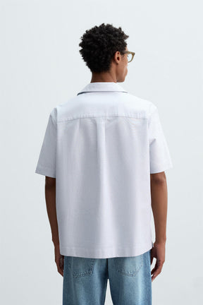 STRIPED OXFORD SHIRT - Image 3