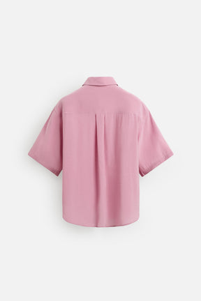 RELAXED FIT FLOWING SHIRT - Image 7