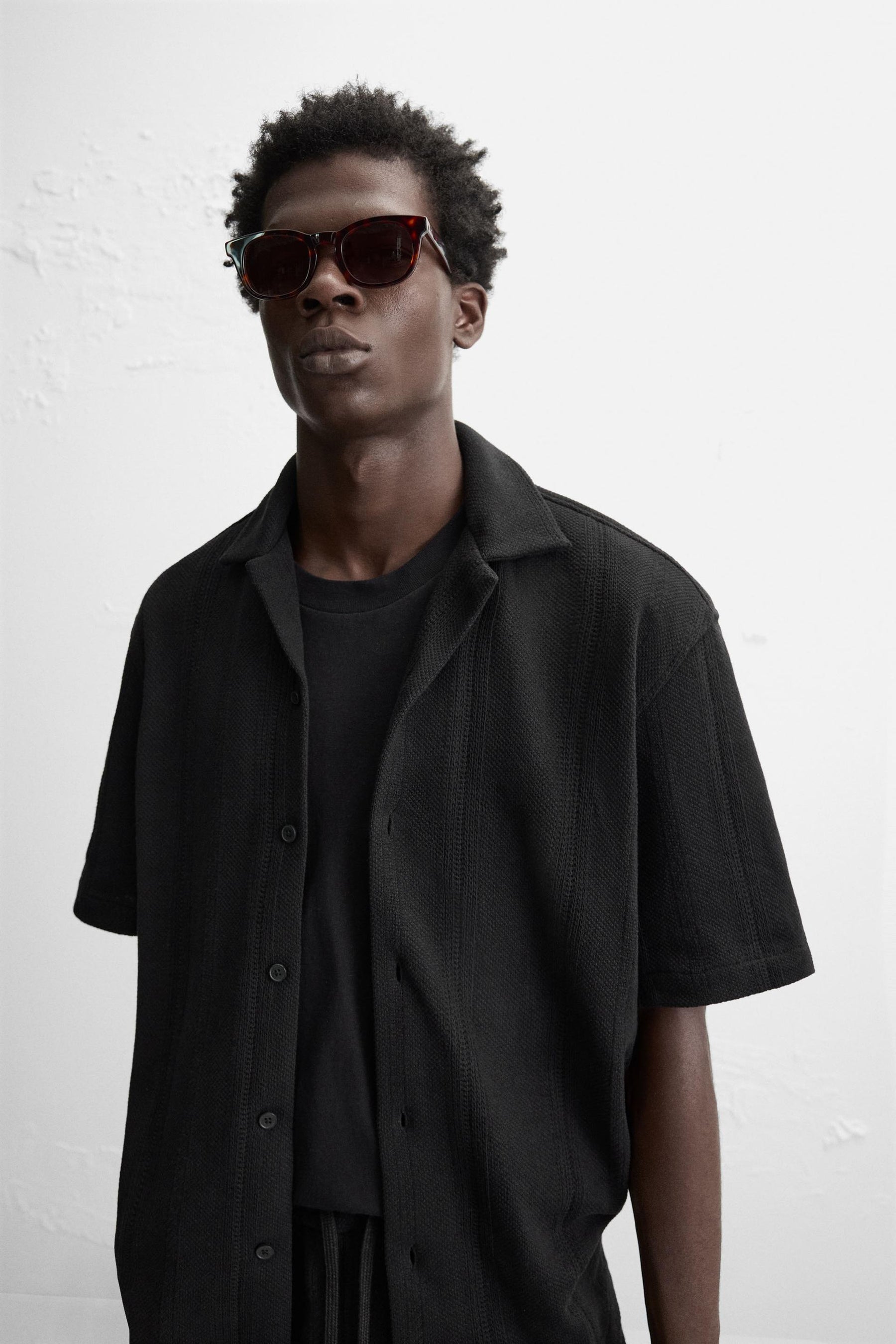 TEXTURED JACQUARD SHIRT - Image 5