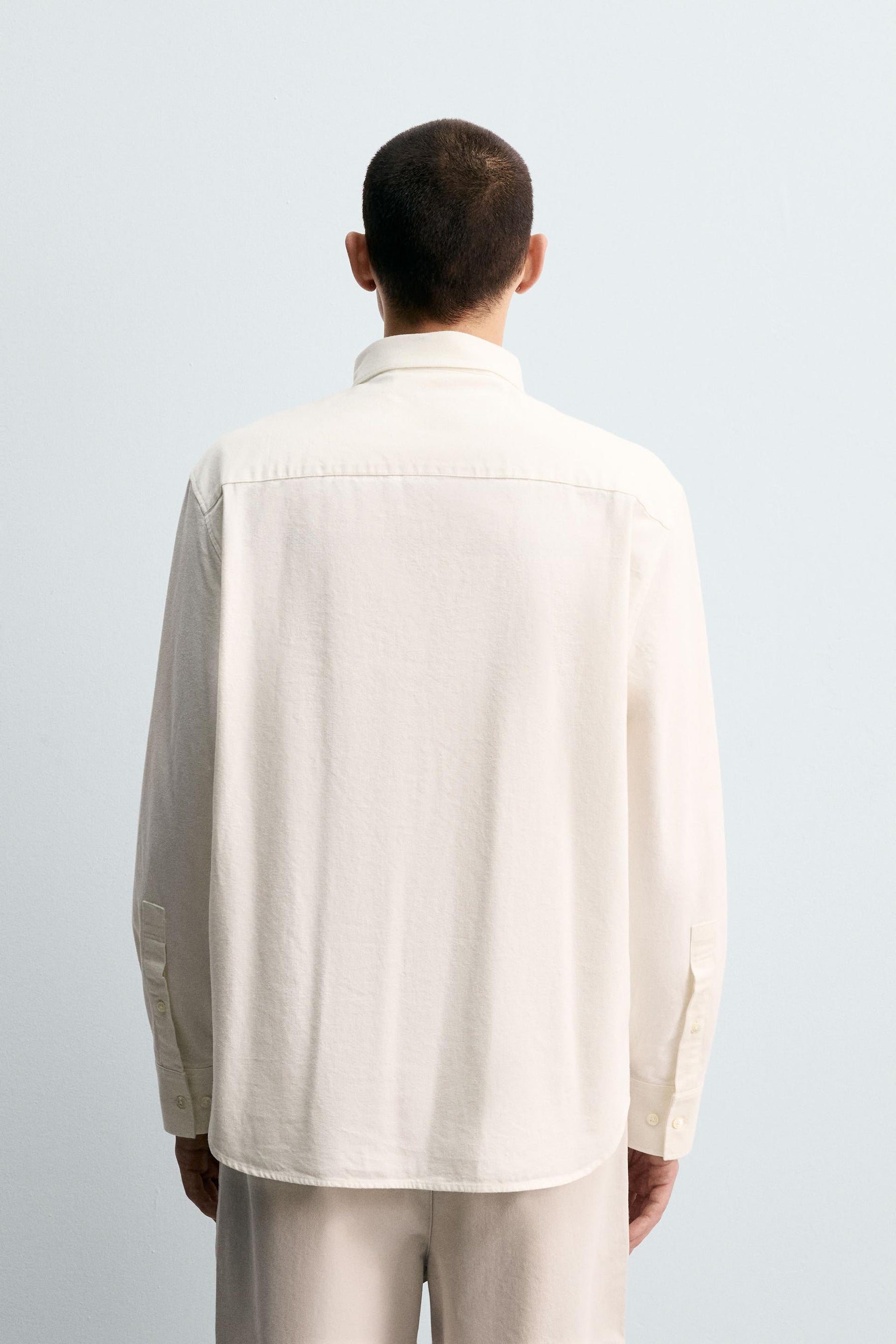 RELAXED FIT DENIM SHIRT - Image 3