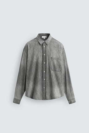 SPLASH-WASH DENIM SHIRT - Image 5
