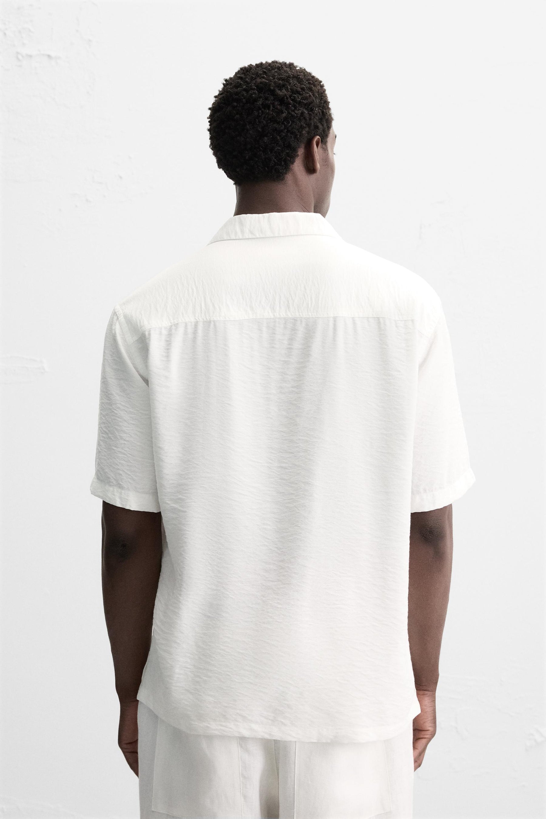 RELAXED FIT FLOWING SHIRT - Image 3