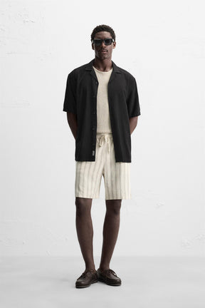 RELAXED FIT FLOWING SHIRT - Image 1