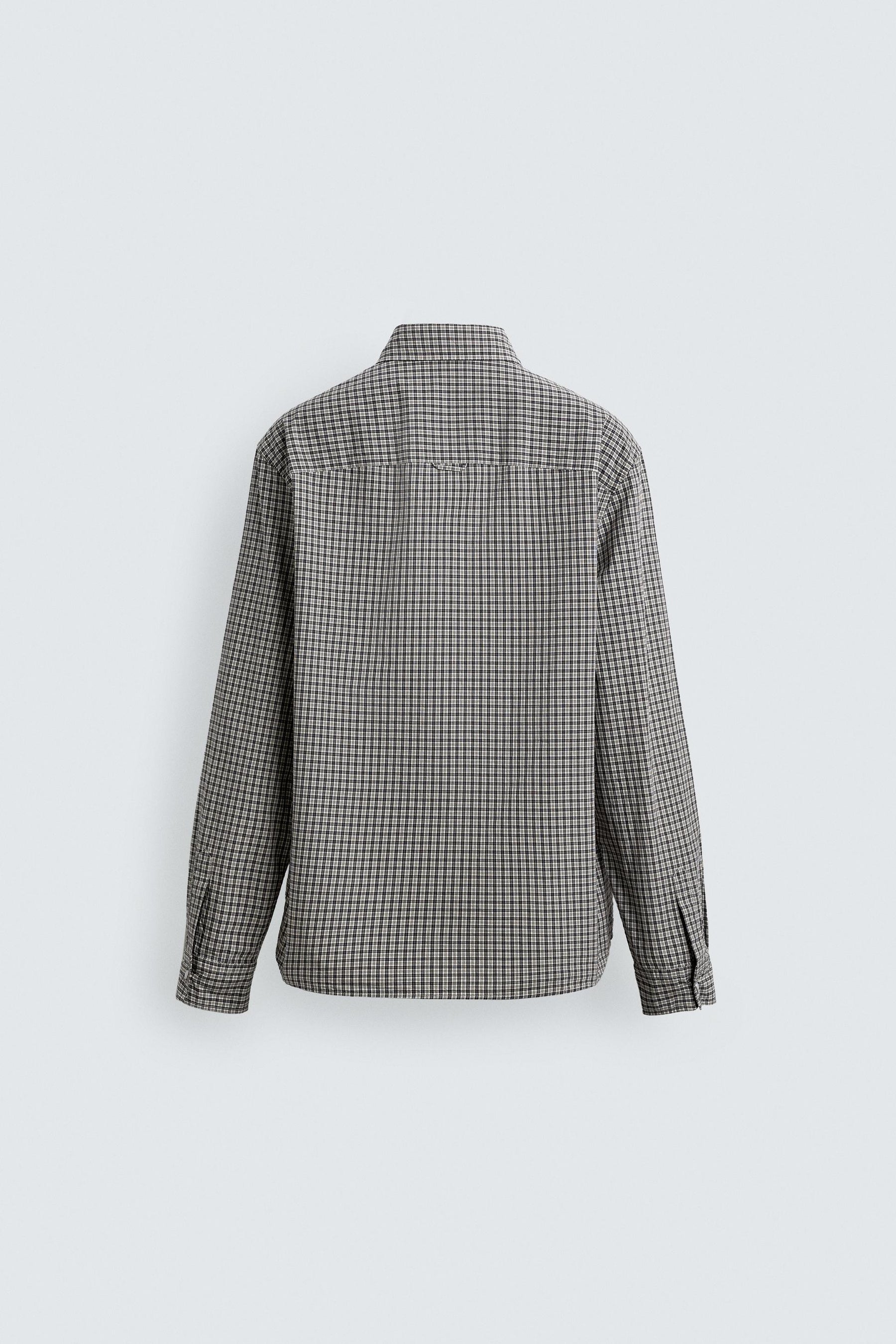 CHECK SHIRT WITH POCKETS - Image 7