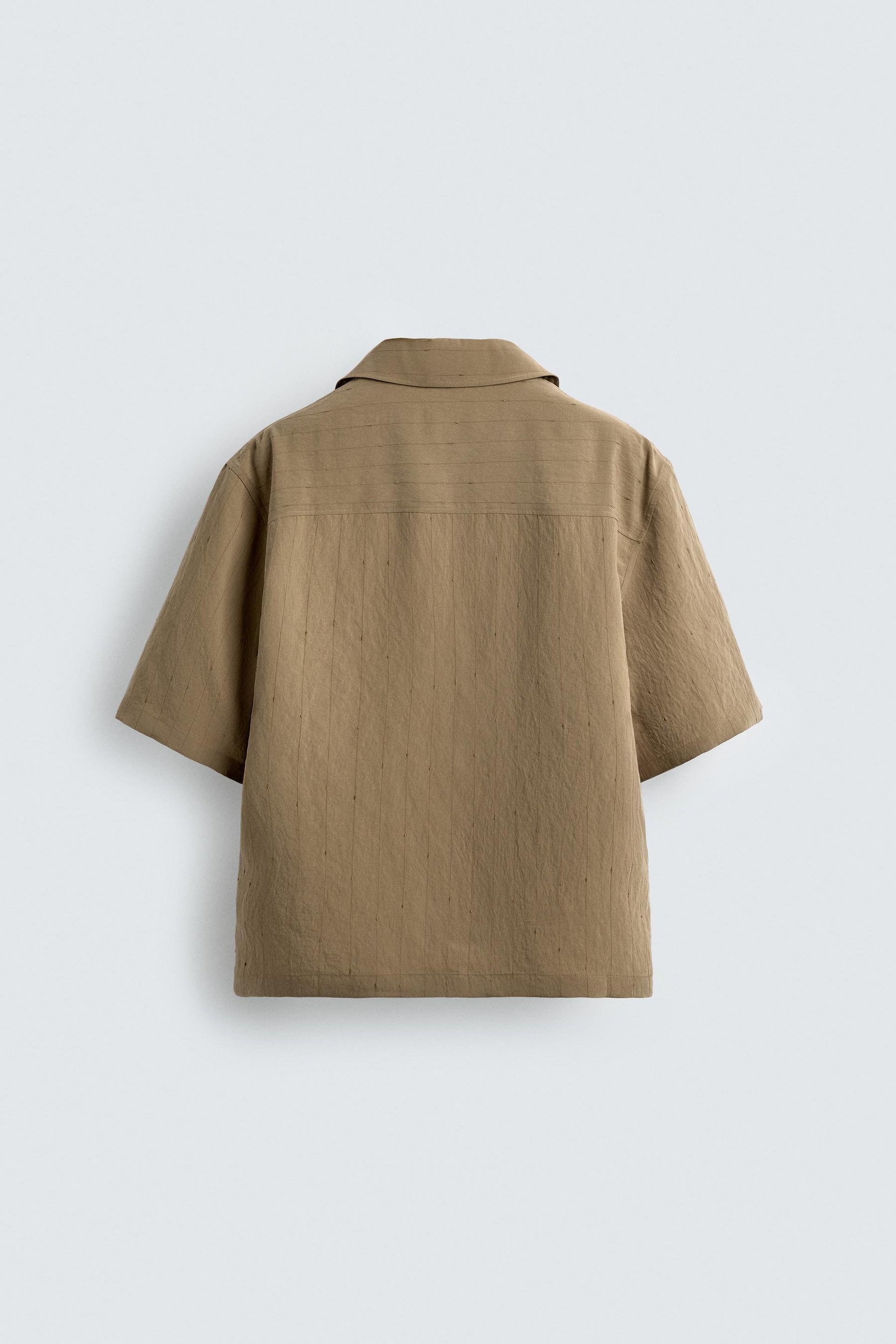STRIPED FLOWING SHIRT - Image 7