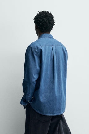 Relaxed Denim Shirt